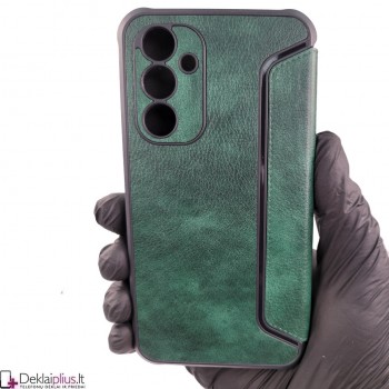 Razor odinis atverčiamas dėklas - žalias (Samsung A54 5G) Razor odinis atverčiamas dėklas - žalias (Samsung A54 5G)